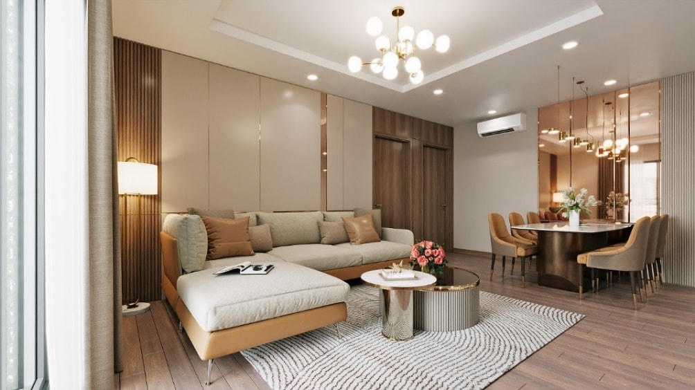 Tất cả căn hộ đều được hoàn thiệnvới thiết kế thông minh cùng không gian sống hiện đại.