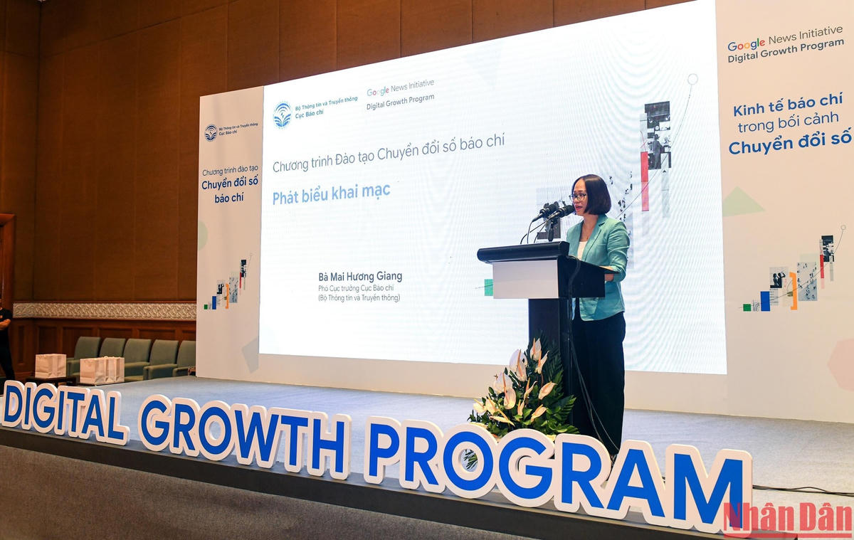 Đây là lần đầu tiên một chương trình đào tạo chuyển đổi số báo chí được triển khai ở Việt Nam với mục đích giúp các cơ quan báo chí Việt Nam chuyển đổi số thành công và tăng cường hiệu quả kinh doanh trong lĩnh vực báo chí ở Việt Nam.