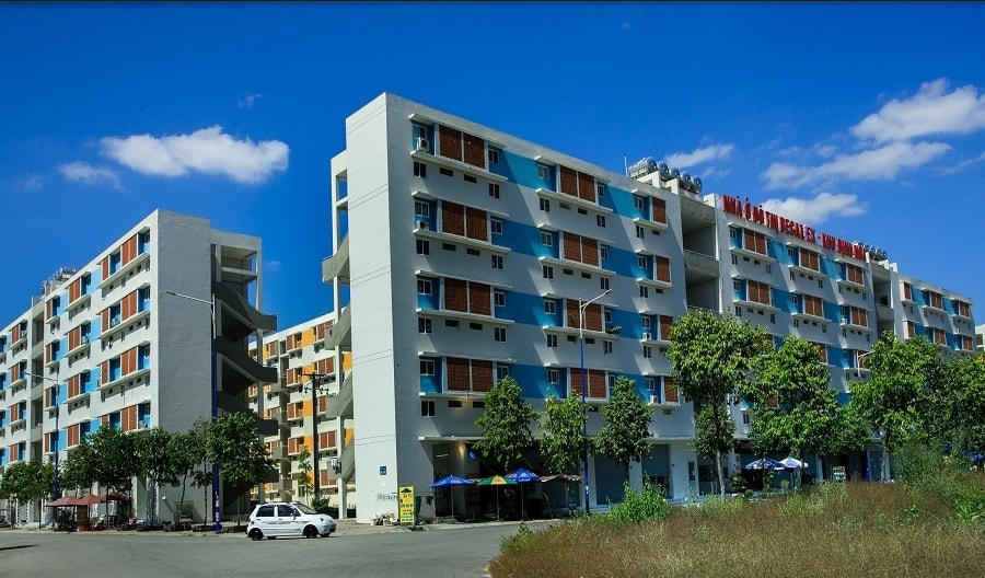 Thời gian qua, Bình Dương tập trung đầu tư xây dựng nhiều khu nhà ở xã hội.