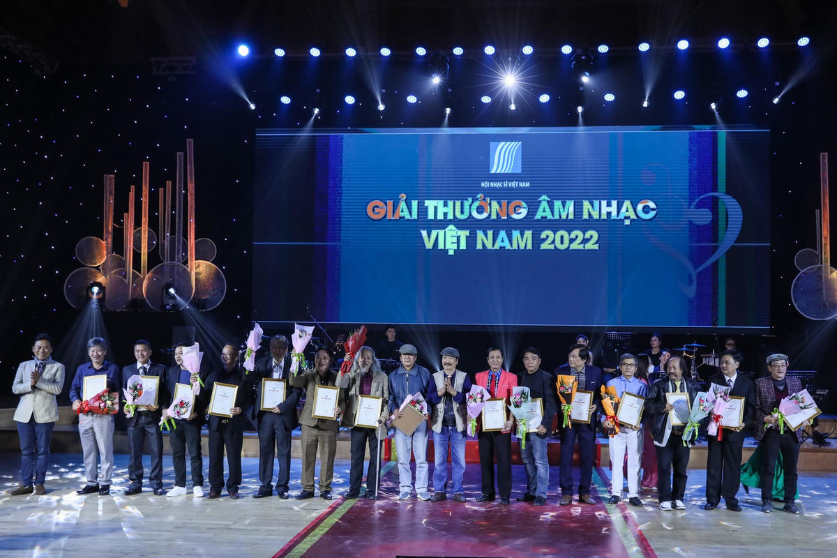 Trao Giải thưởng Âm nhạc Việt Nam năm 2022.