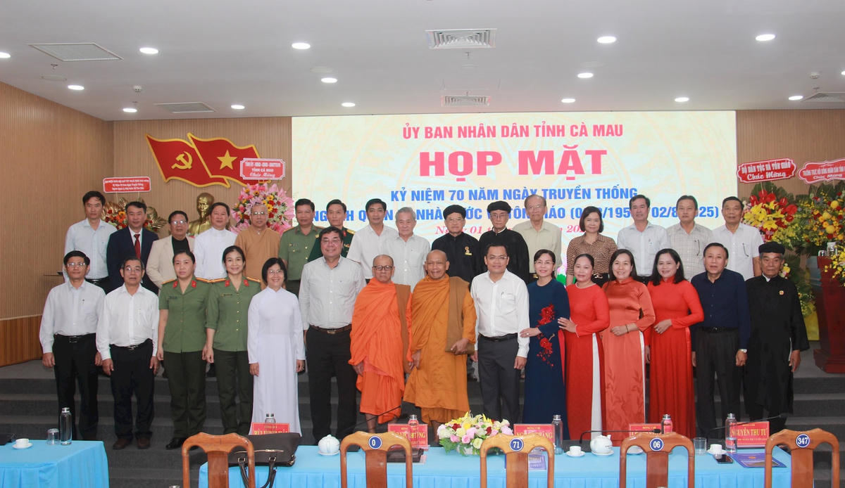 Kỷ niệm 70 năm Ngày truyền thống ngành Quản lý nhà nước về công tác tôn giáo 