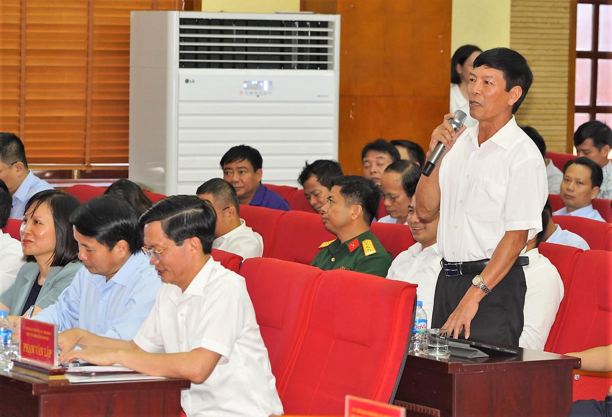 Cử tri huyện Vĩnh Bảo đánh giá cao những kết quả tốt đẹp của Kỳ họp thứ Năm, Quốc hội Khoá XV.