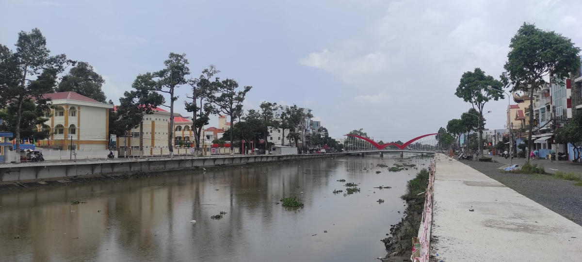 Đoạn sông Maspero dự kiến đặt cặp "cá chép hóa rồng".