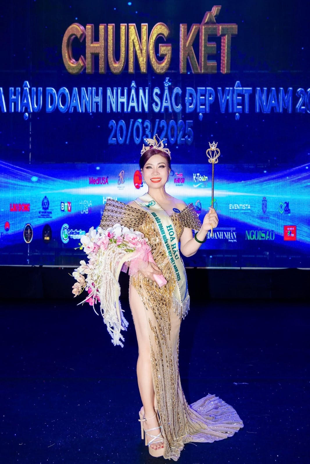 Tân Hoa hậu Doanh nhân Sắc đẹp Việt Nam 2025 Nguyễn Thị Đơn.