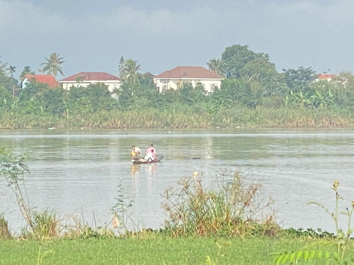 Hiện trường nơi xảy ra sự việc. Ảnh: C.T.V..