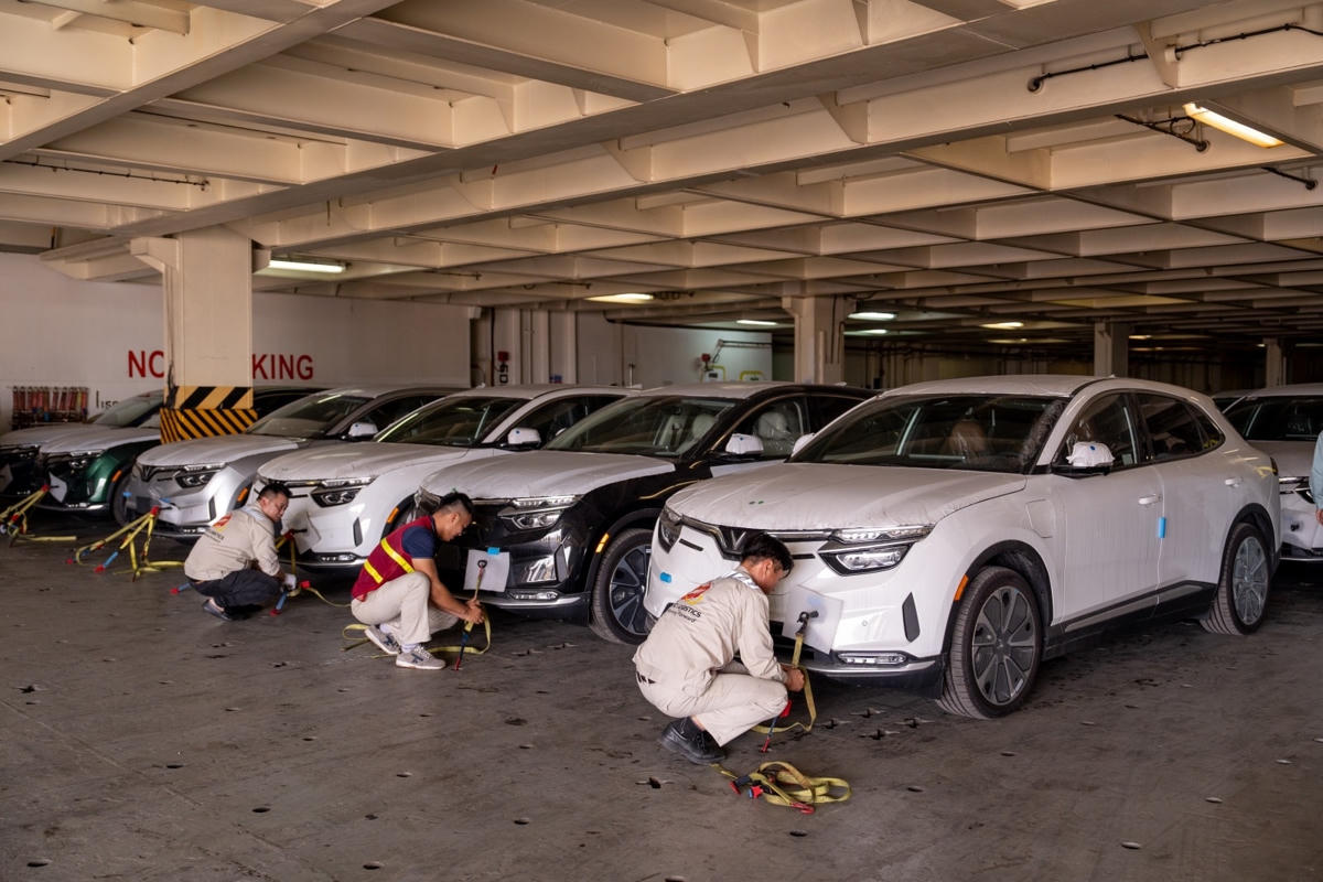 VinFast xuất khẩu 1.879 xe VF8 tiếp theo tới Bắc Mỹ