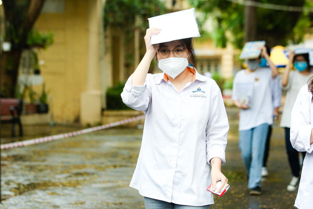 Thí sinh dự thi tốt nghiệp THPT năm 2022.