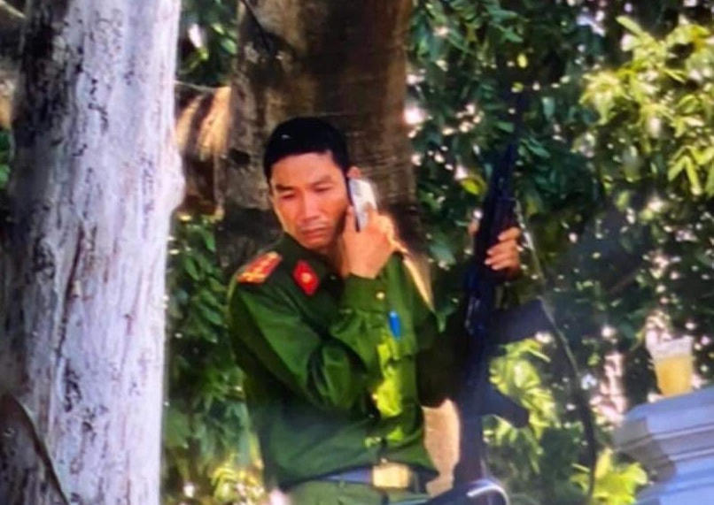 Nghi phạm Ngô Văn Quốc. Ảnh: P.K.
