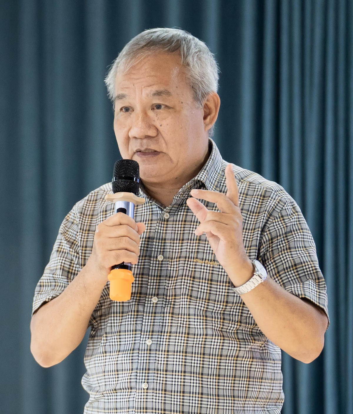 Nhà văn Trần Đức Tiến.  