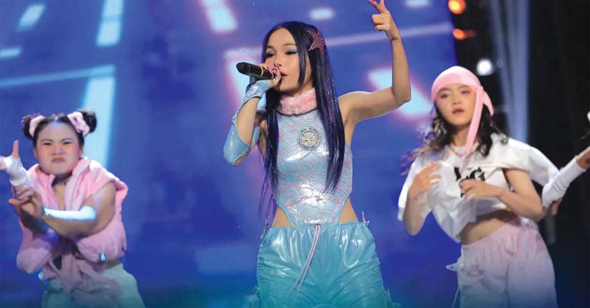 Liu Grace là thí sinh nữ duy nhất vào chung kết Rap Việt mùa 3.  