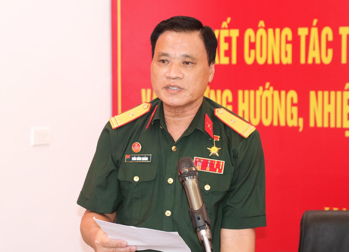Đại diện các đơn vị trong Cụm phát biểu tại Hội nghị.