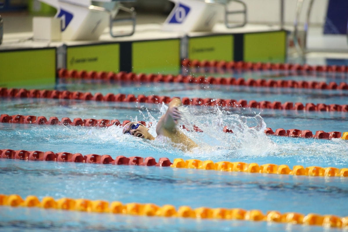 Nguyễn Huy Hoàng tại SEA Games 32. Ảnh: VOV.