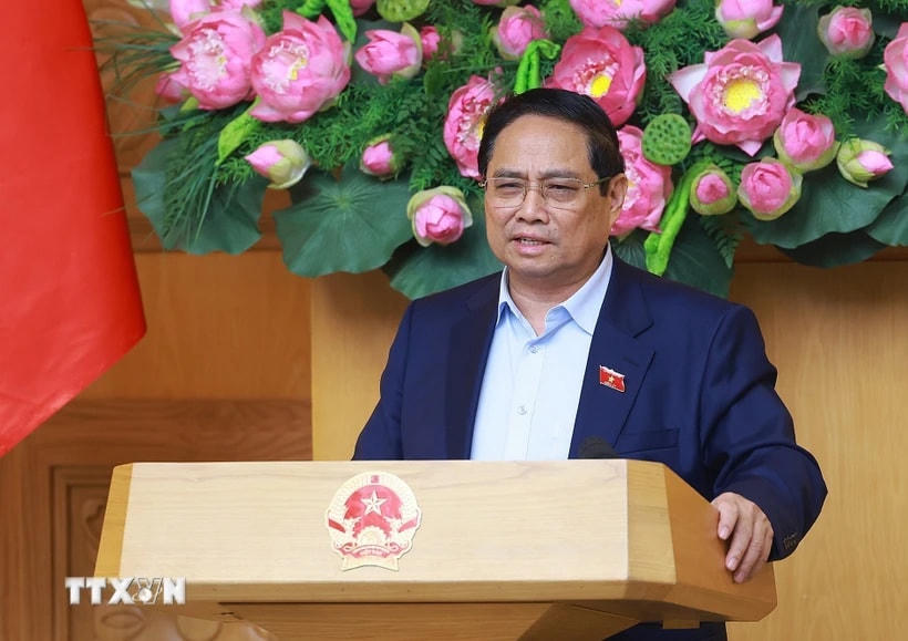 Thủ tướng Phạm Minh Chính. (Ảnh: Dương Giang/TTXVN)
