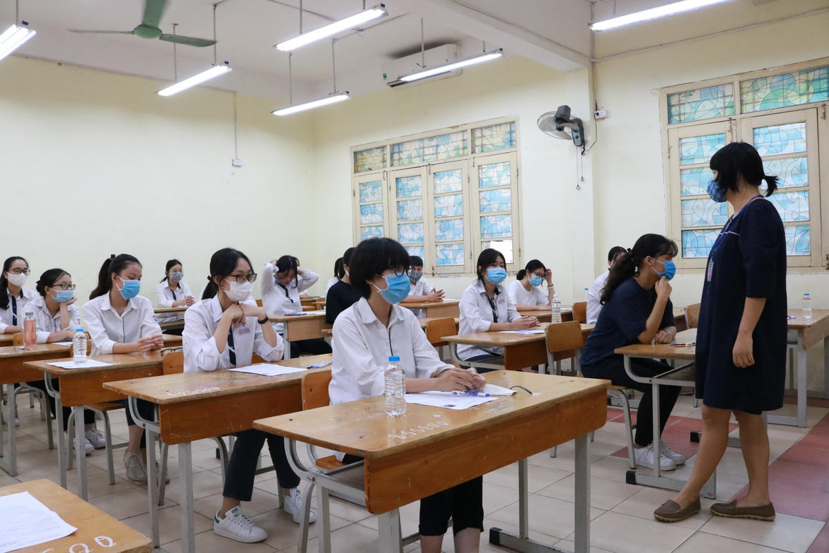 Thí sinh dự thi tốt nghiệp THPT năm 2020.