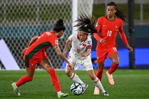 Huỳnh Như là niềm hi vọng bàn thắng cho tuyển nữ Việt Nam. Ảnh: Getty.