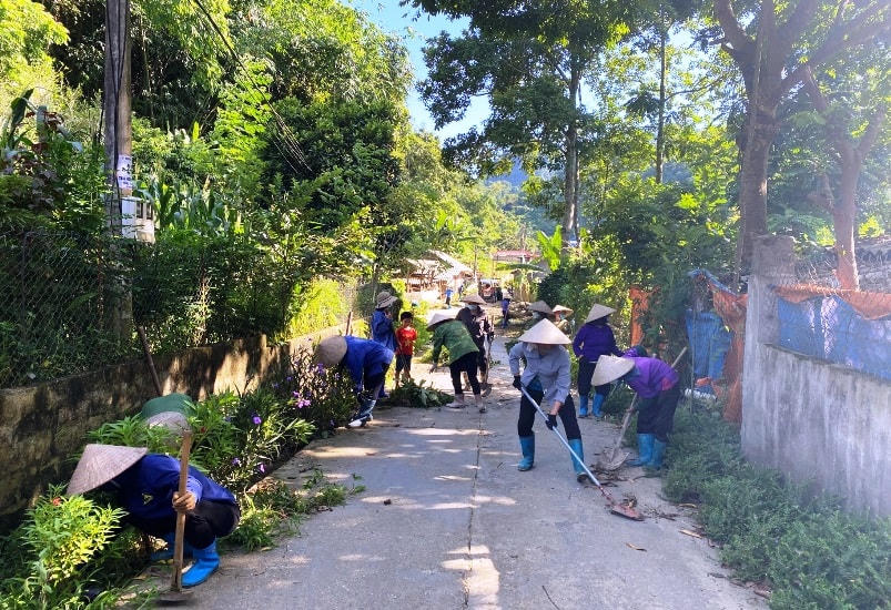Mô hình tự quản bảo vệ môi trường đã nâng cao nhận thức của người dân trong việc giữ gìn môi trường.