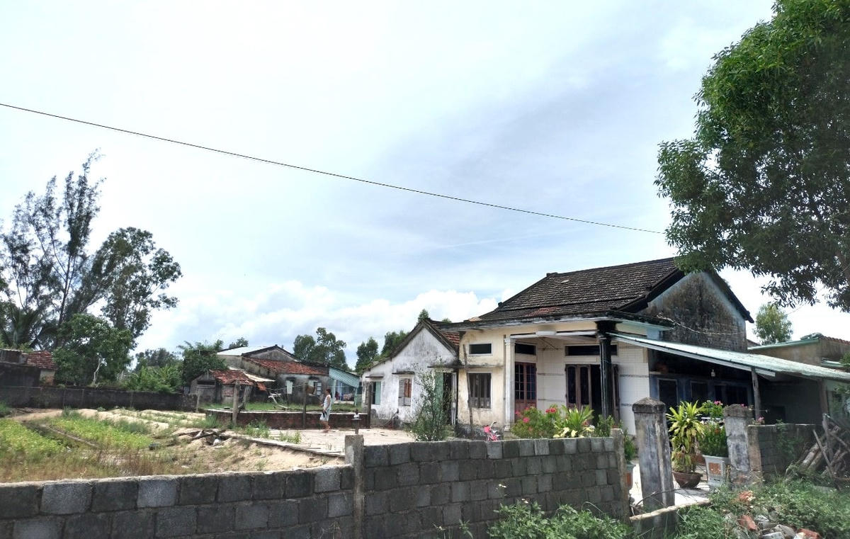 Nhiều ngôi nhà nằm trong dự án đã xuống cấp.