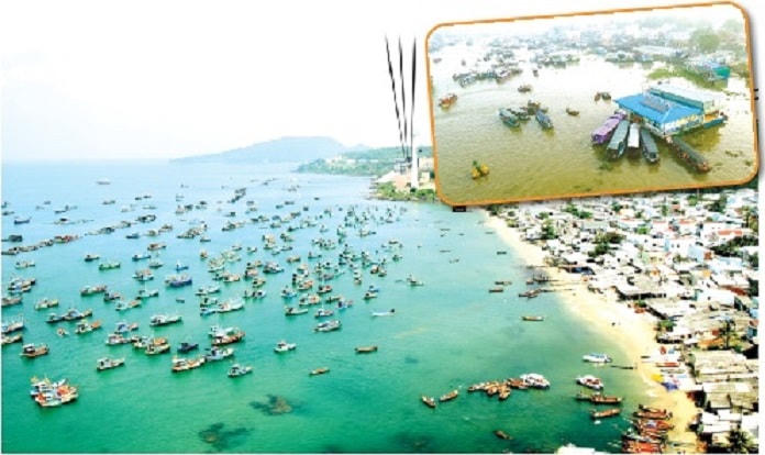 Du lịch Phú Quốc (Kiên Giang), chợ nổi Cái Răng (Cần Thơ). Ảnh: Quốc Trung.