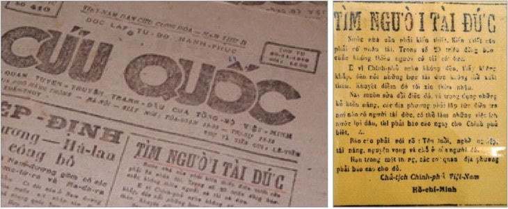 tìm người tài đức, Cứu quốc