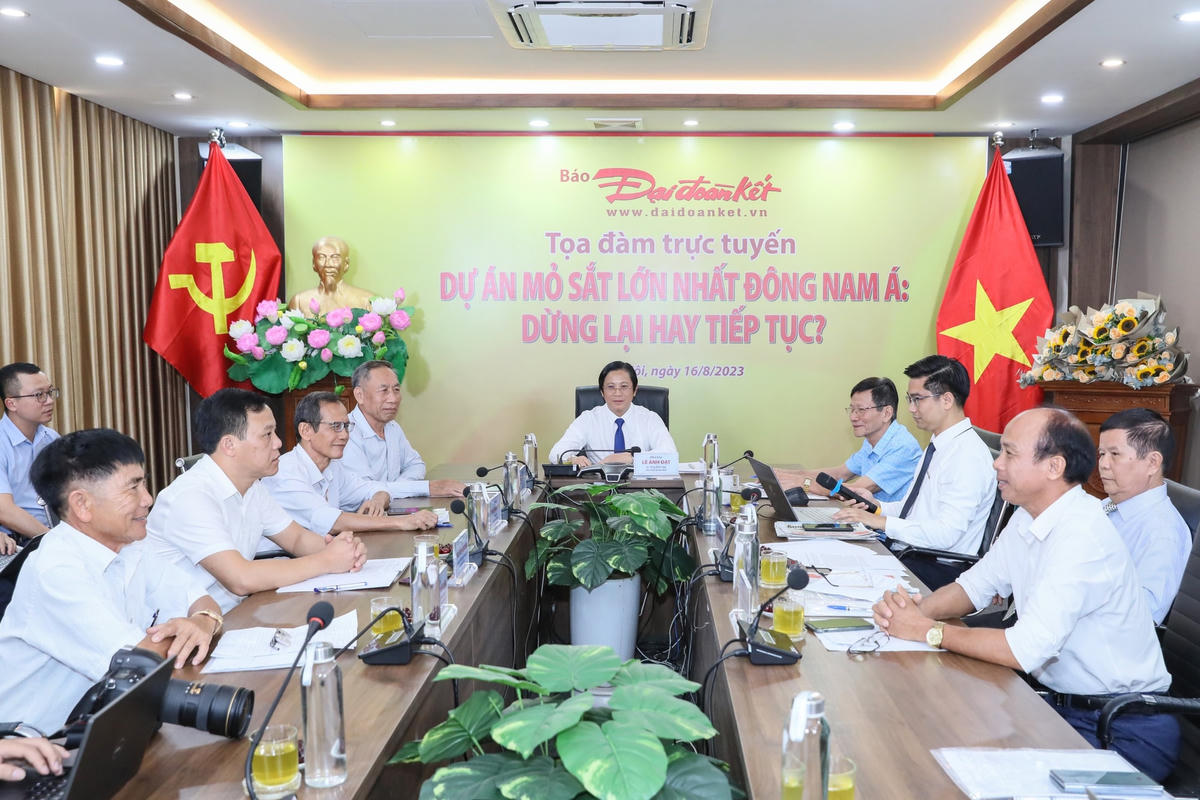 Quang cảnh Tọa đàm. Ảnh: Quang Vinh.