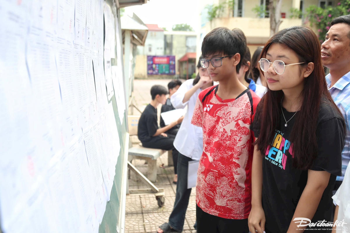 Thí sinh tại Kỳ thi tốt nghiệp THPT năm 2025. Ảnh: Lê Khánh