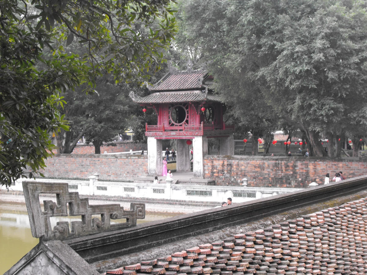Khuê Văn Các.  Ảnh: Thư Hoàng.