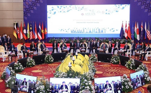Đối thoại Toàn cầu ASEAN lần thứ 2. (Ảnh: Dương Giang/TTXVN).