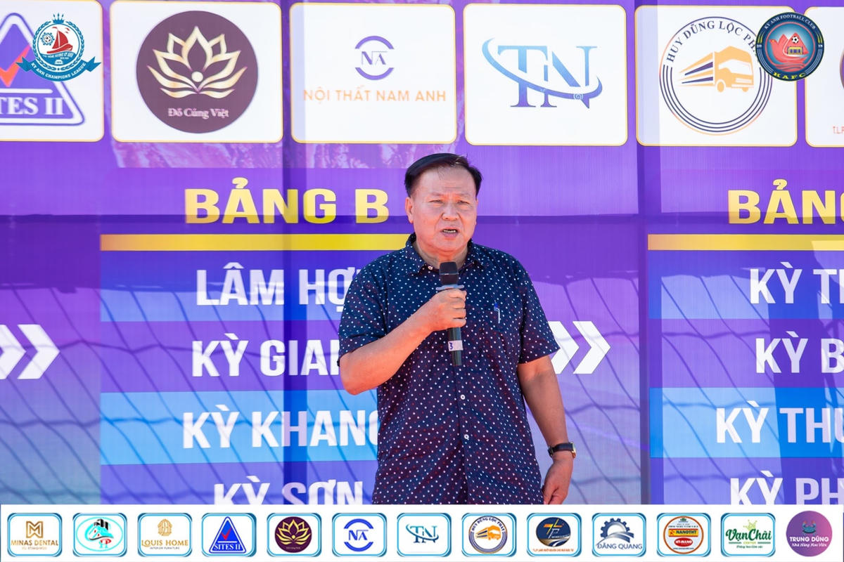 Ông Nguyễn Huy Toàn, Trưởng Ban liên lạc Hội đồng hương Kỳ Anh - Hà Tĩnh khu vực phía Nam.