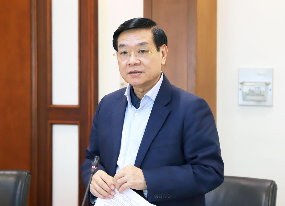 Ông Trần Phù Tiêu, nguyên Chủ tịch Ủy ban MTTQ Việt Nam tỉnh Phú Thọ phát biểu.