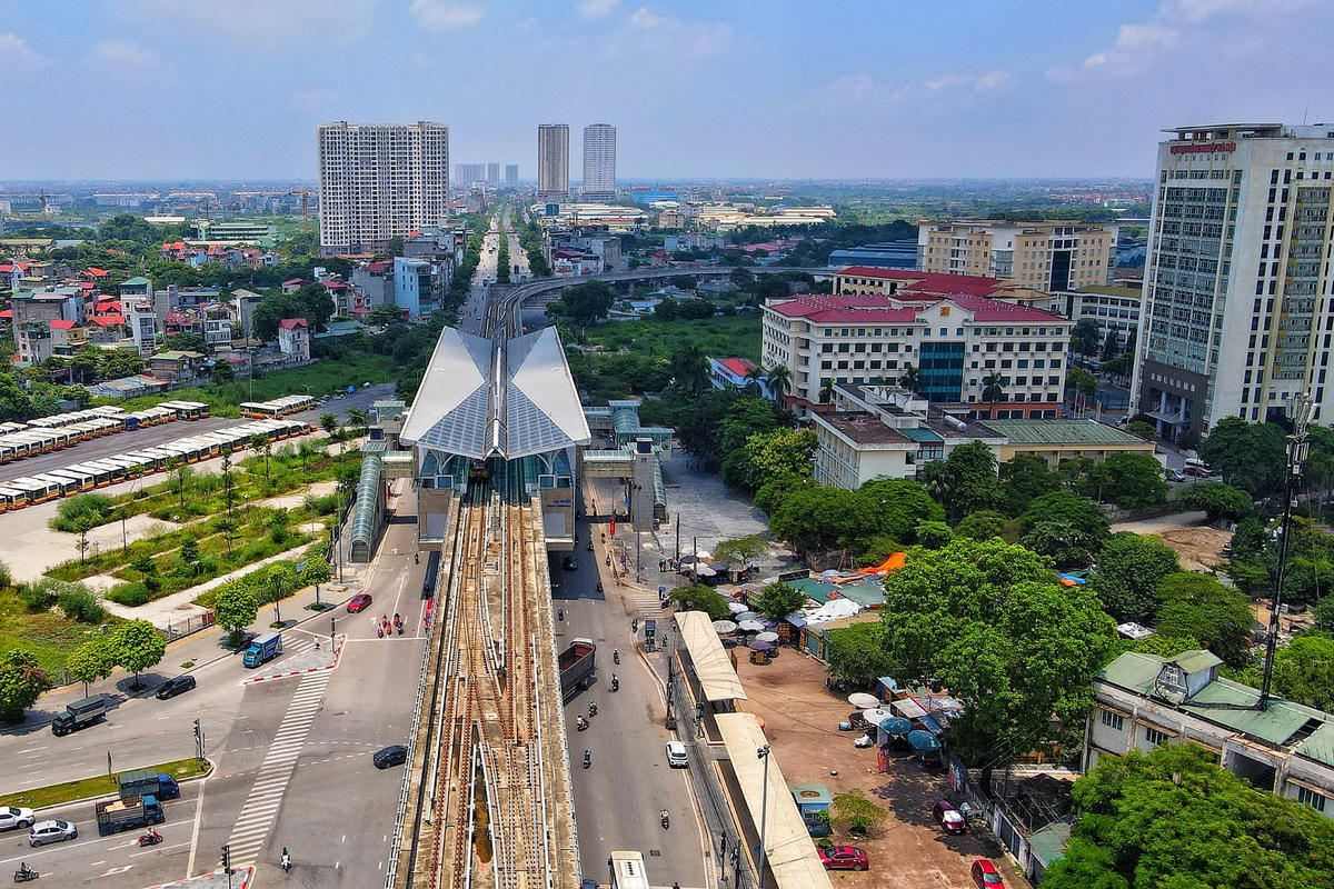 Dự án Nhổn - ga Hà Nội được xây dựng bằng 572 phiến dầm hình chữ U làm bằng bê tông cốt thép dự ứng lực.