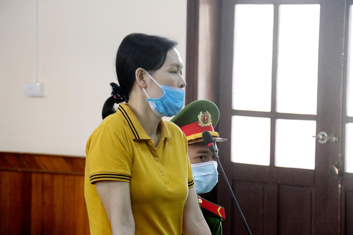 Bị cáo Nguyễn Thị Kim Anh.