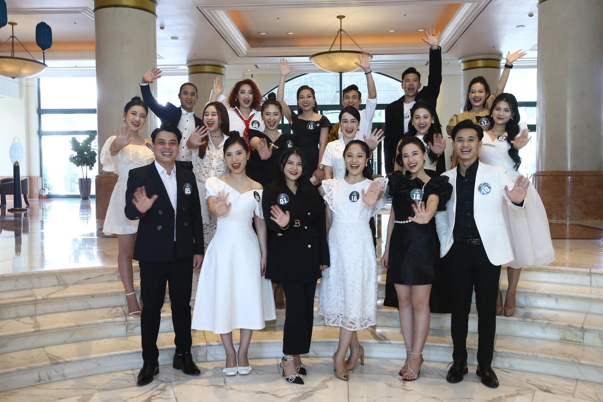 Các thí sinh tham dự chung kết Sao Mai 2022.