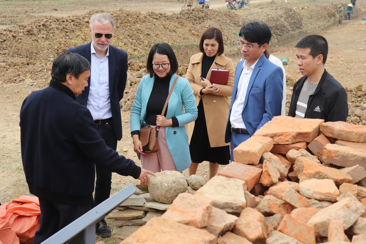 Ông Christian Manhart mong muốn Trung tâm bảo tồn di sản thành nhà Hồ tiếp tục mở rộng khu vực khai quật khảo cổ.