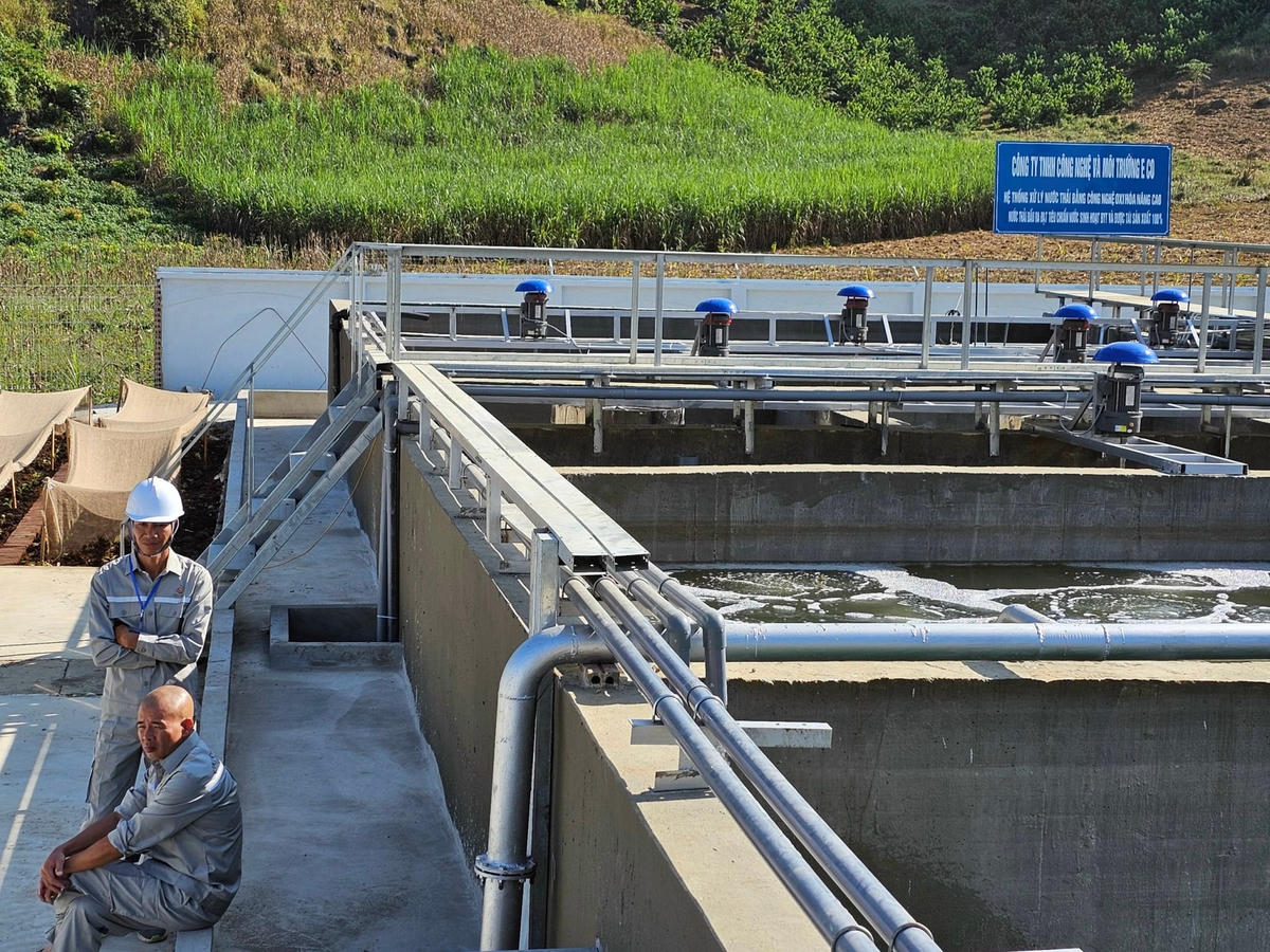 Hệ thống xử lý ướt sẽ sử dụng công nghệ tuần hoàn, tiết kiệm nước và đảm bảo về môi trường.