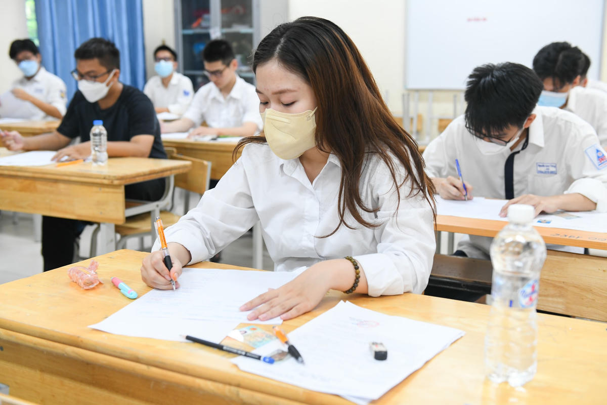 Kỳ thi tốt nghiệp THPT năm 2023 được tổ chức từ ngày 27- 29/6. Ảnh: Quang Vinh.