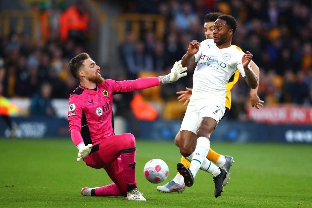 Man City với lối chơi tấn công sắc nét đã liên tục đẩy Wolves vào nguy hiểm (Ảnh: Getty).