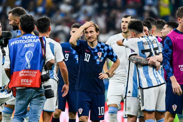 Luka Modric đã không thể giúp Croatia có lần thứ 2 liên tiếp vào chơi trận chung kết.