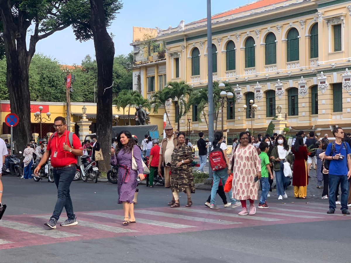 TP HCM trở thành điểm đến thu hút khách trong và ngoài nước.