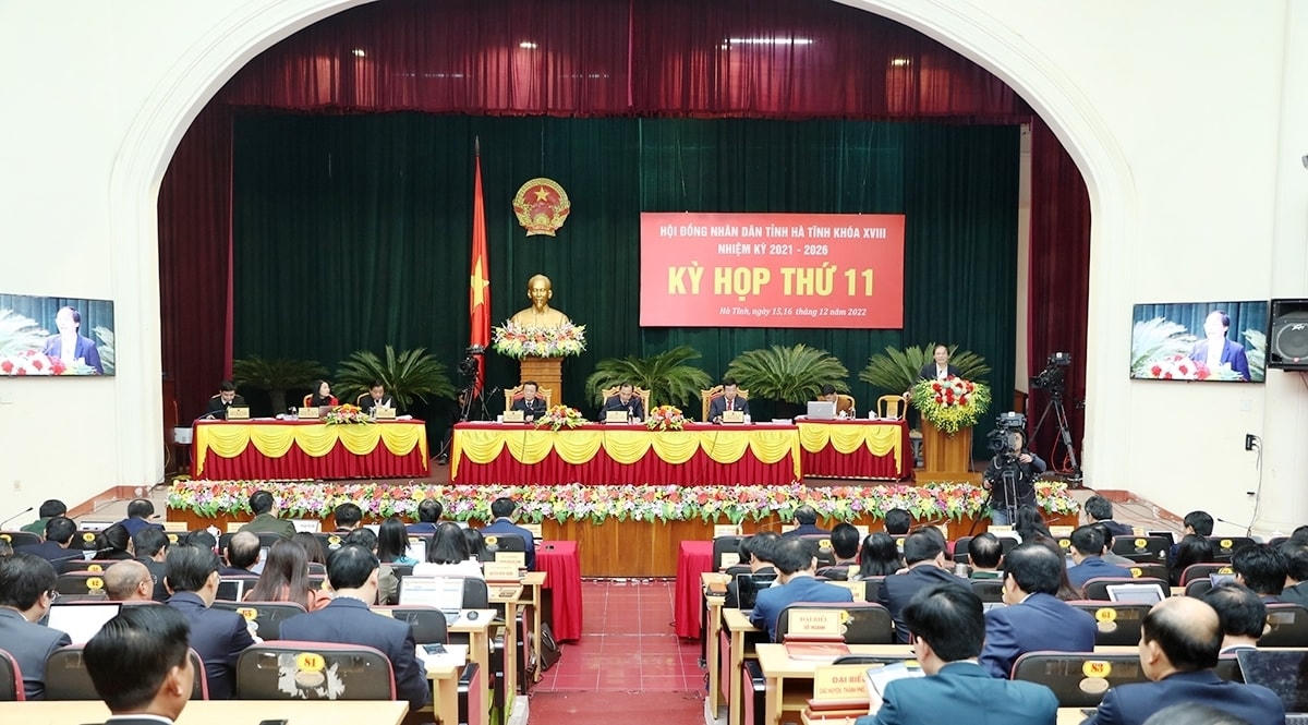 Quang cảnh kỳ họp.