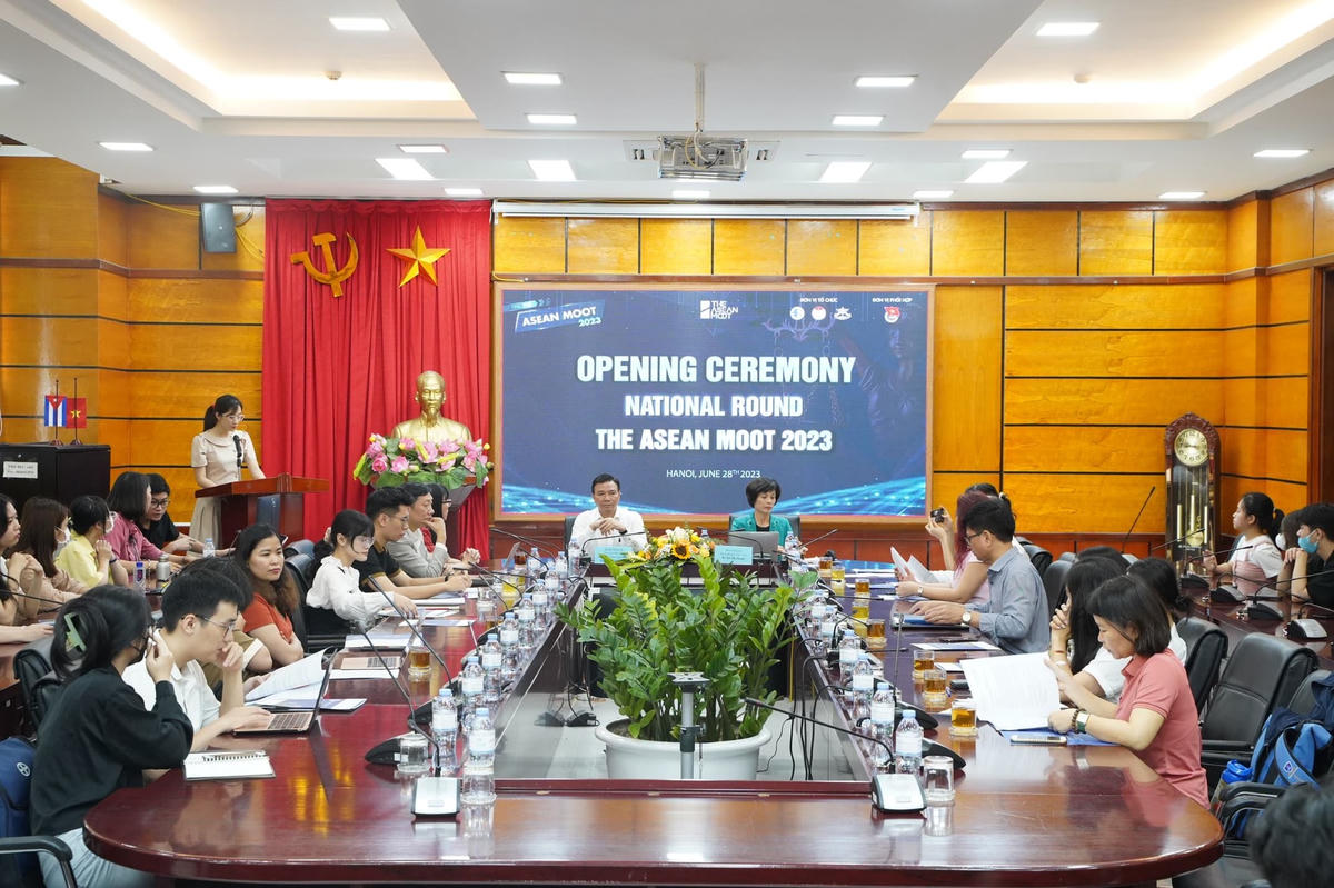 Toàn cảnh lễ khai mạc.