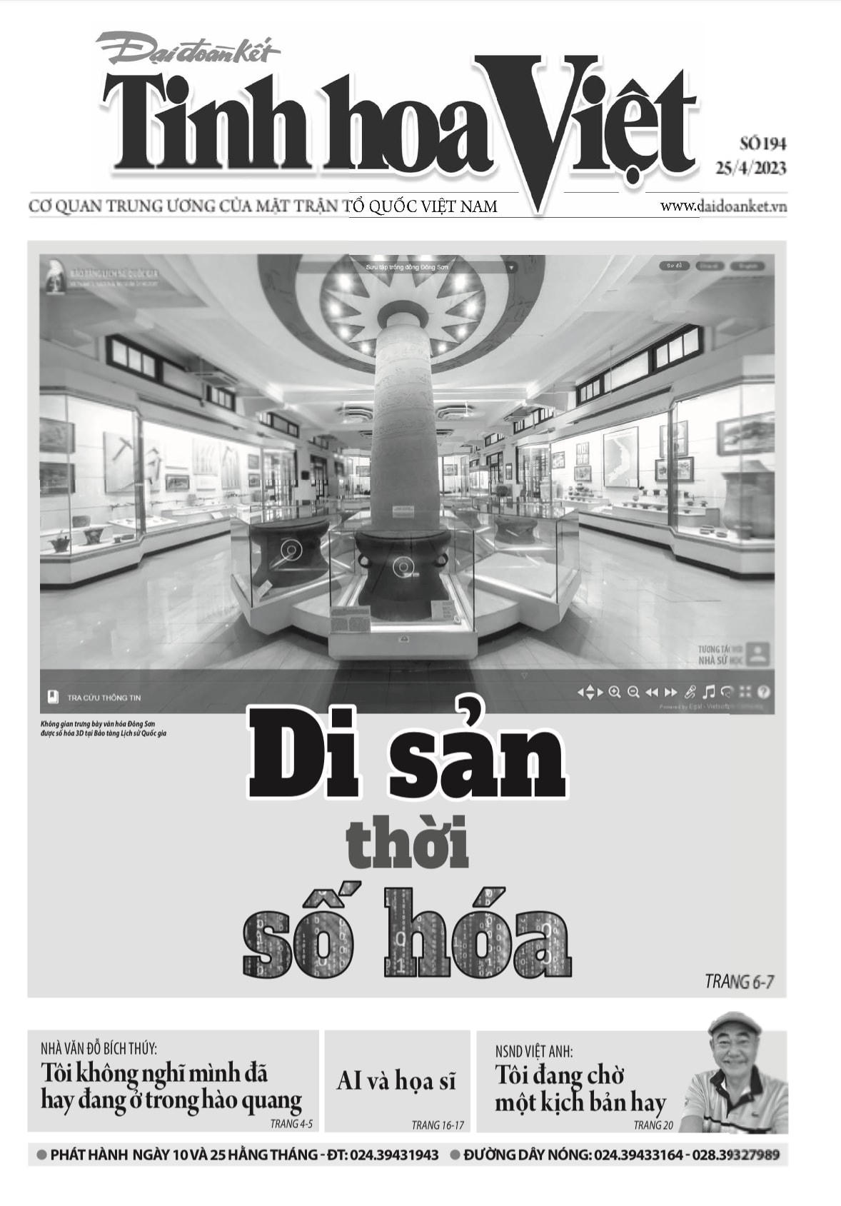 Đón đọc Tinh hoa Việt số 194, phát hành ngày 25/4/2023