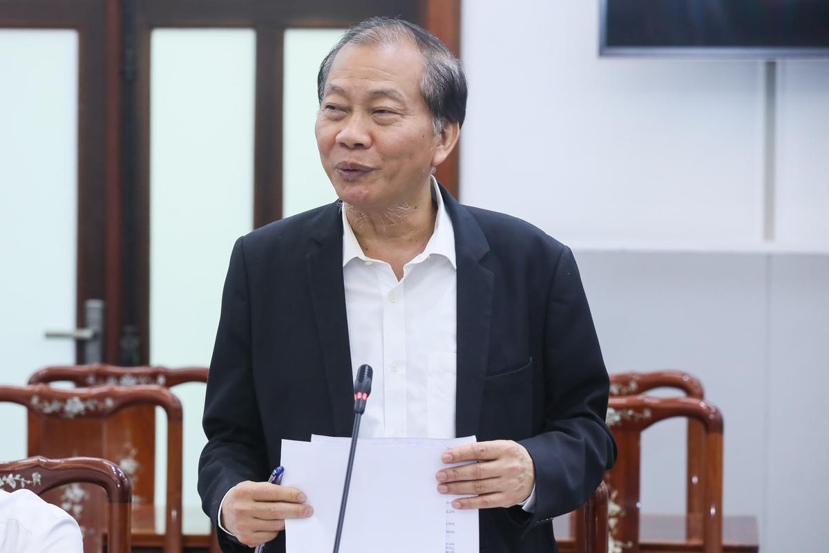 Ông Hoàng Quang Phòng, Phó Chủ tịch Liên đoàn Thương mại và Công nghiệp Việt Nam (VCCI) phát biểu tại Hội nghị.