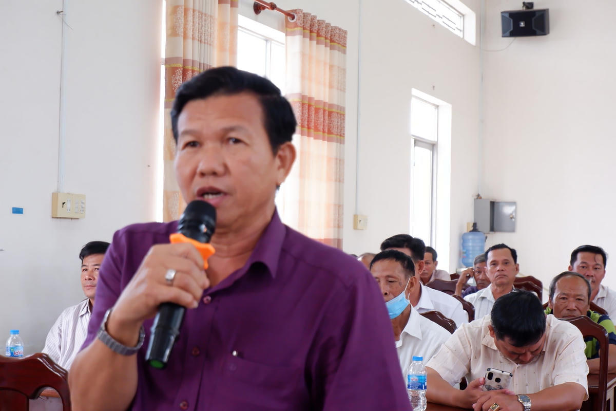 Cử tri kiến nghị nhiều vấn đề, đa lĩnh vực tại buổi gặp gỡ Đoàn ĐBQH.