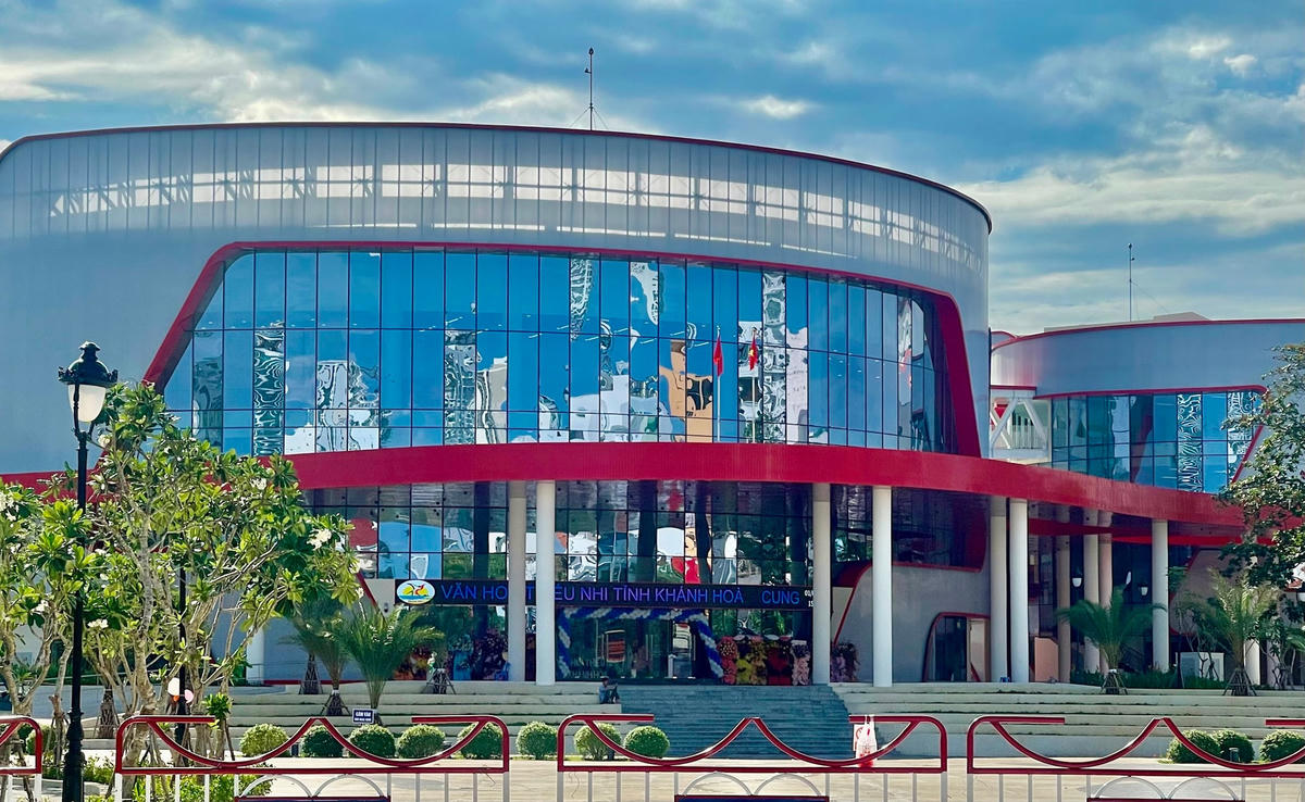 Cung văn hóa thiếu nhi Khánh Hòa (ảnh Thùy Trang)