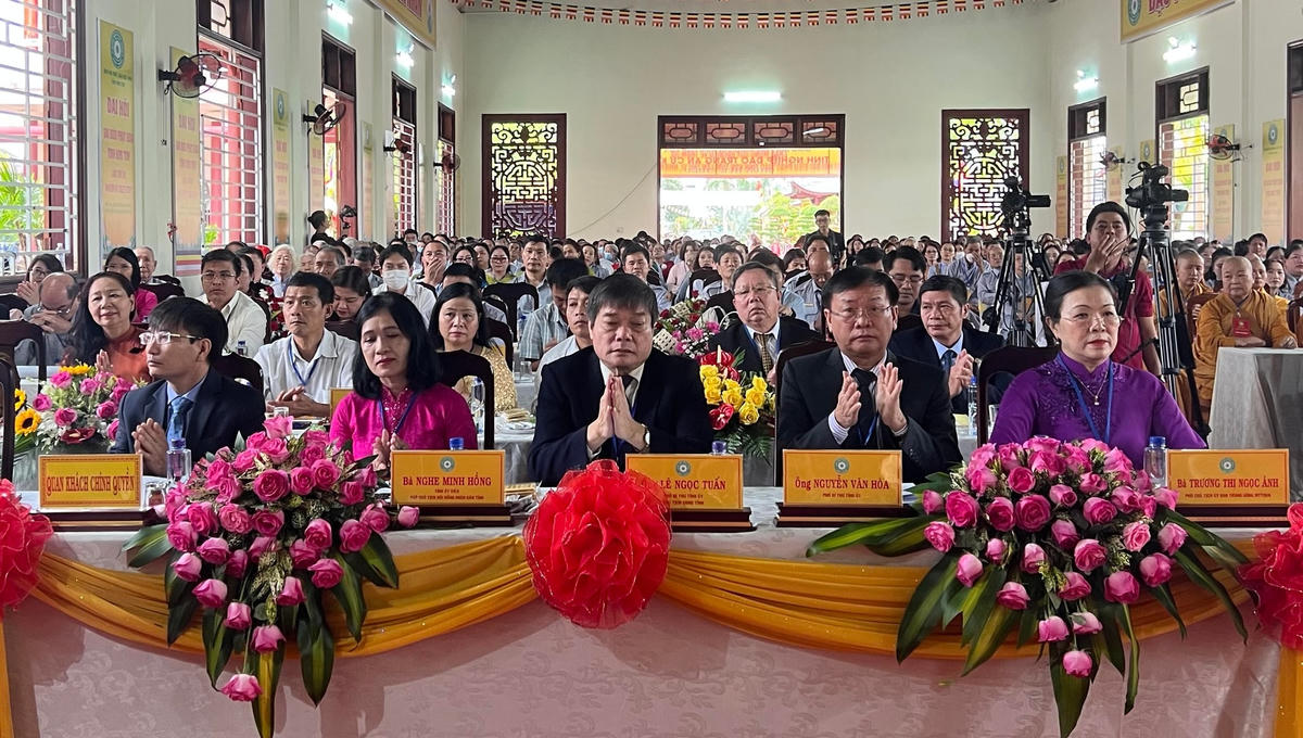 Các đại biểu dự Đại hội.