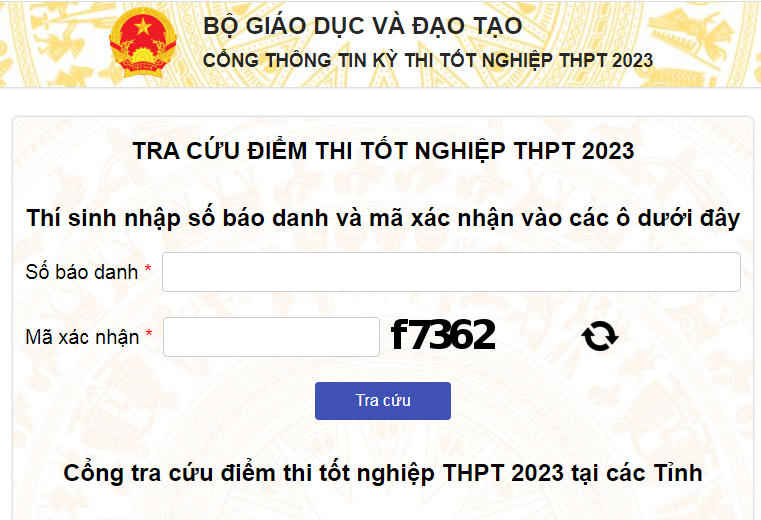 Cổng thông tin Kỳ thi tốt nghiệp THPT 2023 chính thức mở vào 8h sáng nay 18/7.