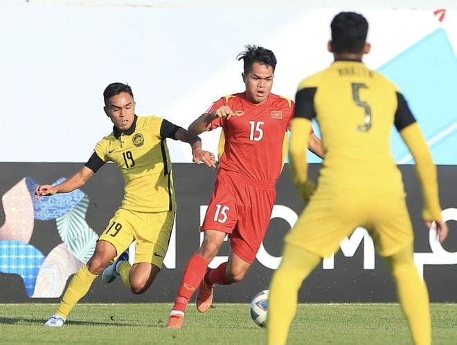 U23 Việt Nam chơi đầy tập trung và quyết tâm.