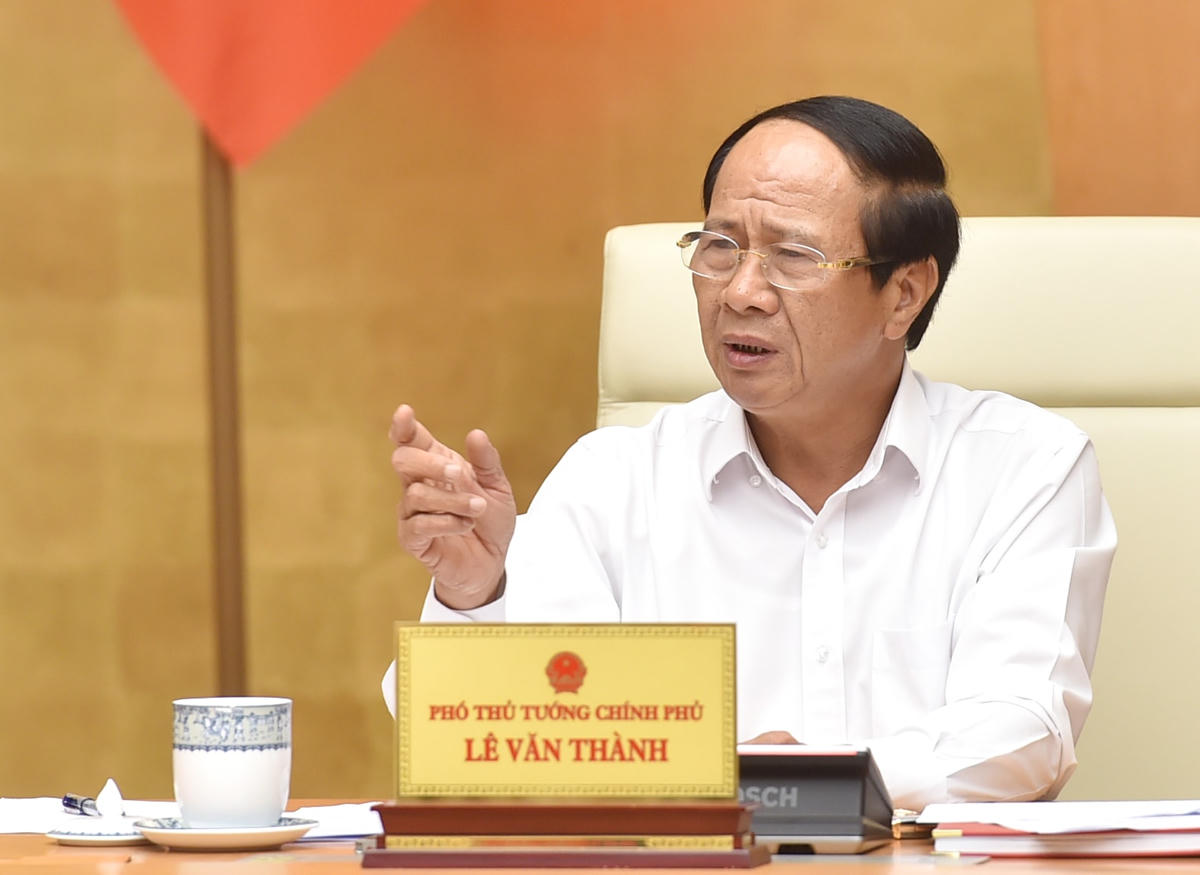 Phó Thủ tướng Lê Văn Thành: Kiên quyết không lùi bất cứ mốc tiến độ nào, nhất định hoàn thành trên toàn quốc trước ngày 31/7/2022