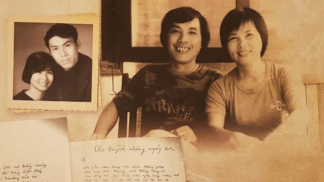 Vợ chồng nhà thơ Xuân Quỳnh - Lưu Quang Vũ. Ảnh: Tư liệu.