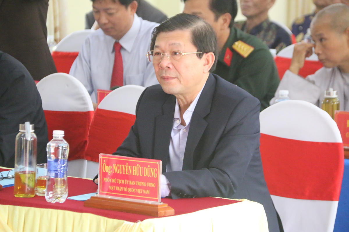 Ông Nguyễn Hữu Dũng, Phó Chủ tịch Ủy ban Trung ương MTTQ Việt Nam.